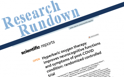 Research Rundown: Hyperbaric oxygen therapy improves neurocognitive functions and symptoms of post-COVID condition: randomized controlled trial