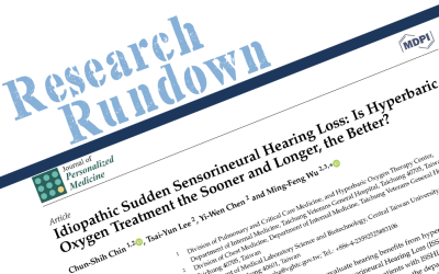 Research Rundown – Episode 12: Idiopathic Sudden Sensorineural Hearing Loss: Is Hyperbaric Oxygen Treatment the Sooner and Longer, the Better?