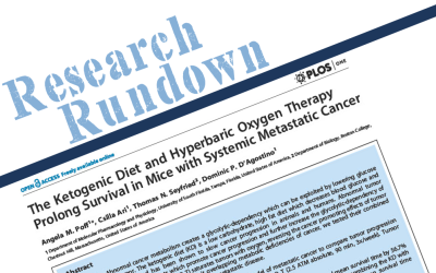 Research Rundown – Episode 16: The Ketogenic Diet and Hyperbaric Oxygen Therapy Prolong Survival in Mice with Systemic Metastatic Cancer