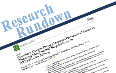 Research Rundown – Episode 19: Hyperbaric Oxygen Therapy Shown to Improve Parkinson’s Disease