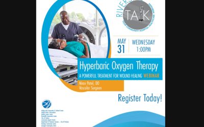 Hyberbaric Oxygen Therapy Webinar on May 31st